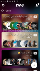 تطبيق Rave
