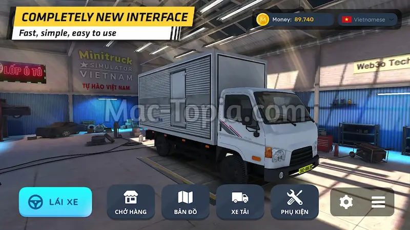 تحميل لعبة Minitruck Simulator Vietnam للاندرويد