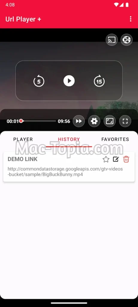 تطبيق Url Player + apk